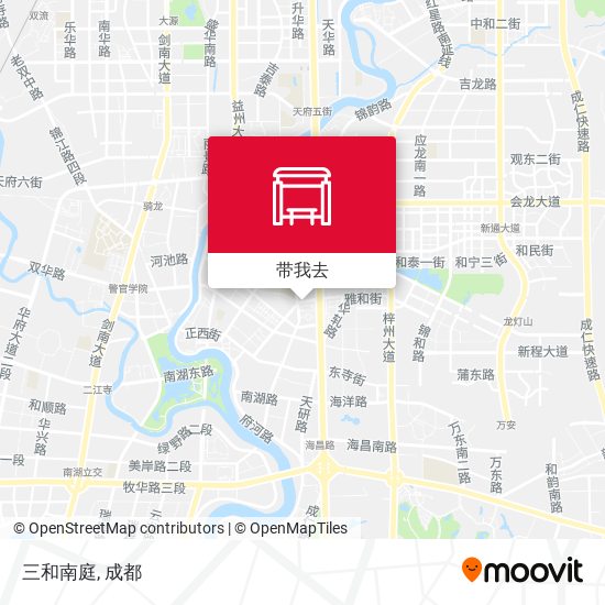 三和南庭地图