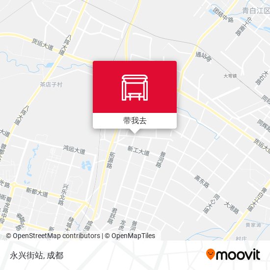 永兴街站地图
