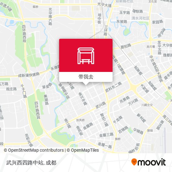 武兴西四路中站地图
