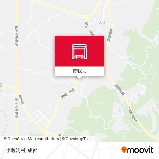 小堰沟村地图