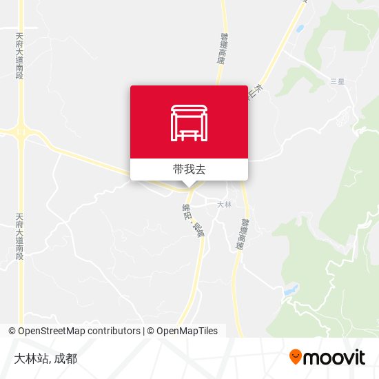 大林站地图