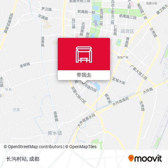 长沟村站地图