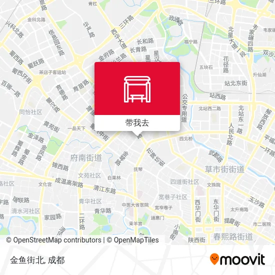 金鱼街北地图