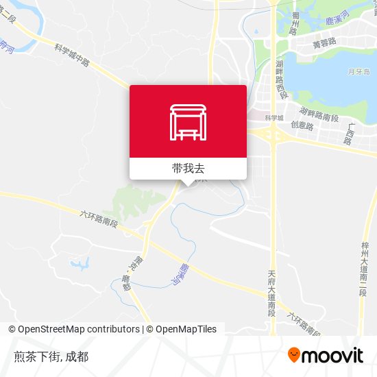 煎茶下街地图