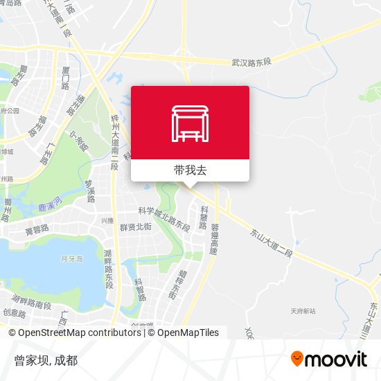 曾家坝地图