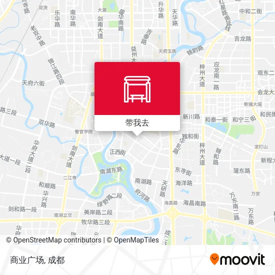 商业广场地图