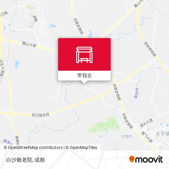 白沙敬老院地图
