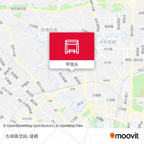 古靖路北站地图
