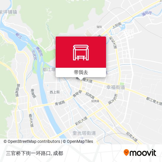 三官桥下街一环路口地图