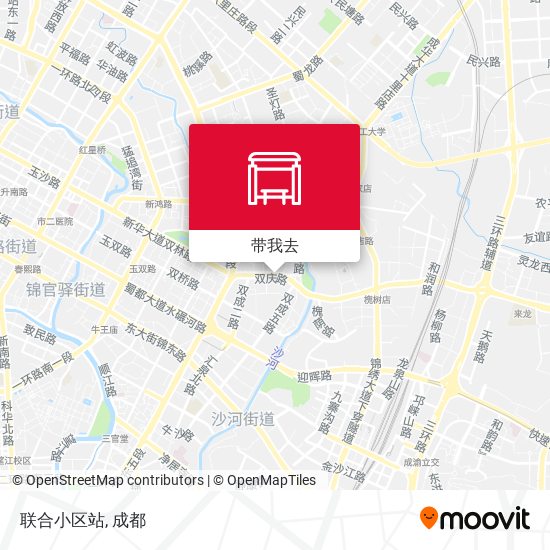 联合小区站地图
