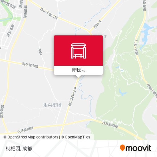 枇杷园地图