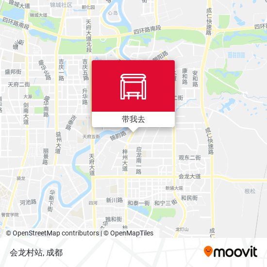 会龙村站地图