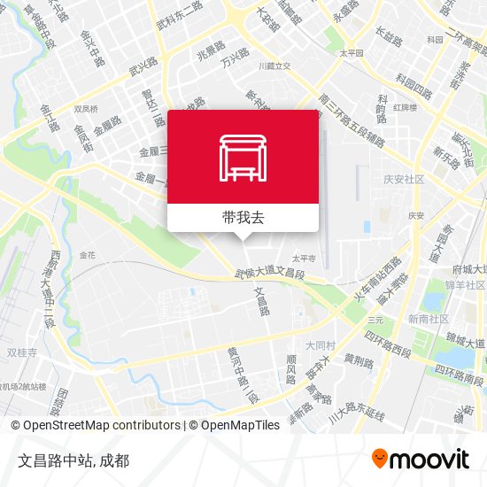 文昌路中站地图