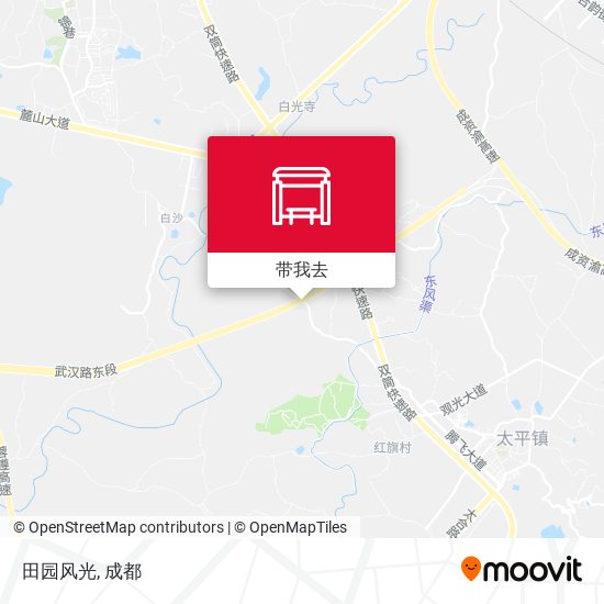 田园风光地图