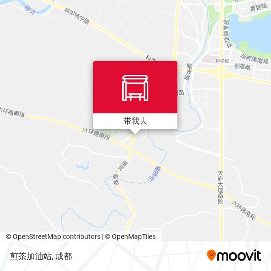 煎茶加油站地图