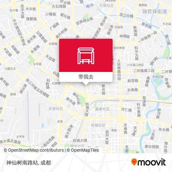 神仙树南路站地图