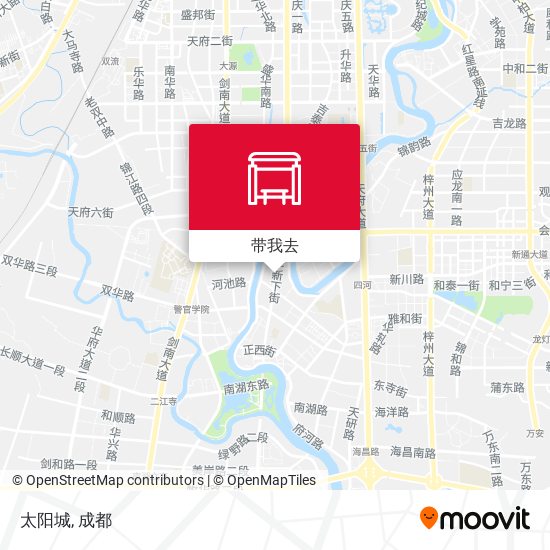 太阳城地图