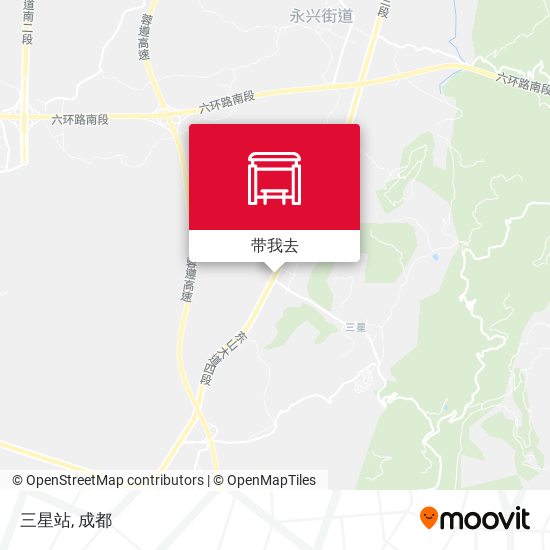 三星站地图