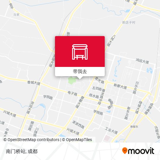南门桥站地图