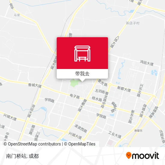南门桥站地图