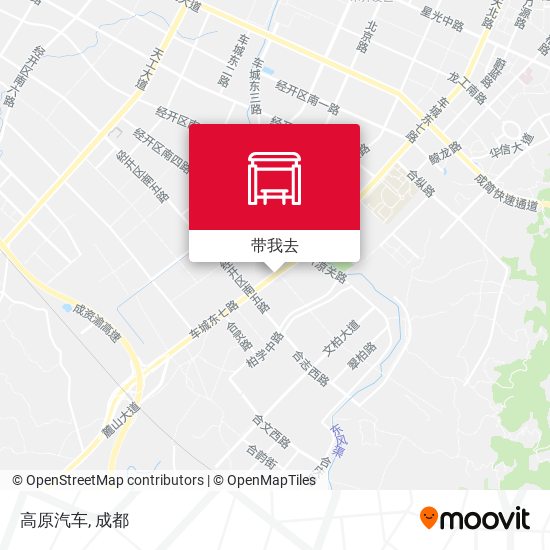 高原汽车地图