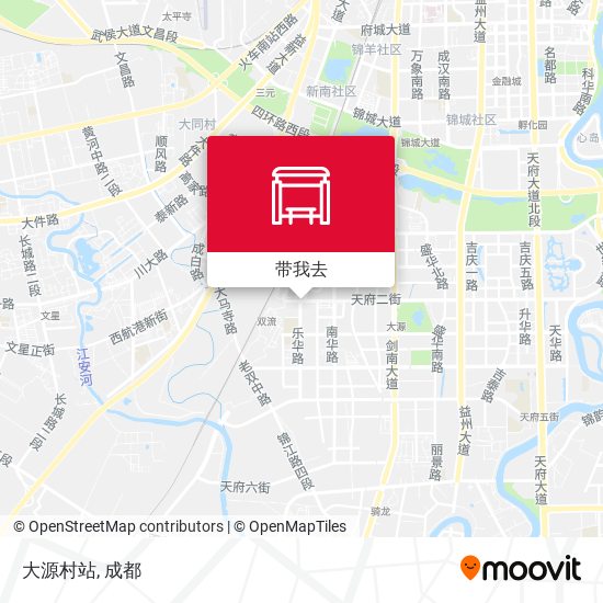 大源村站地图