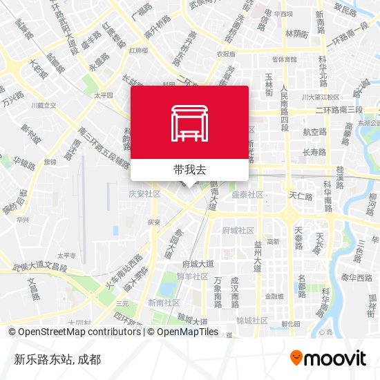 新乐路东站地图