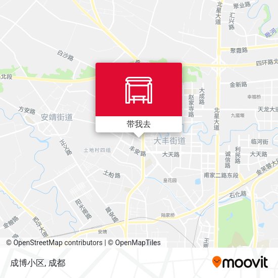 成博小区地图