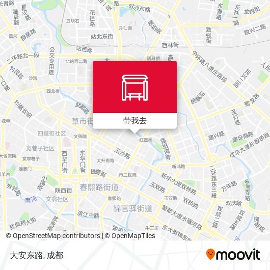 大安东路地图