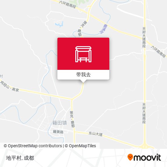 地平村地图