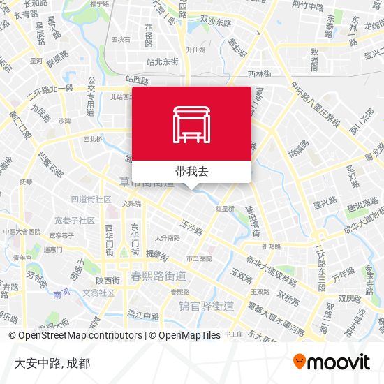 大安中路地图
