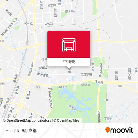 三五四厂站地图