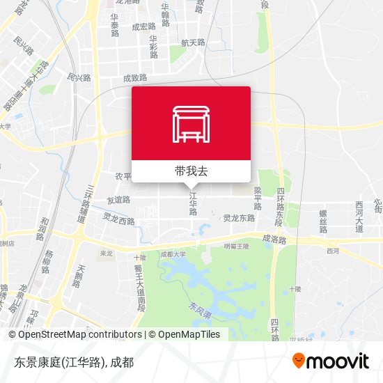 东景康庭(江华路)地图