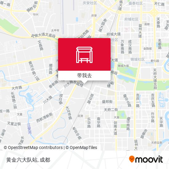 黄金六大队站地图