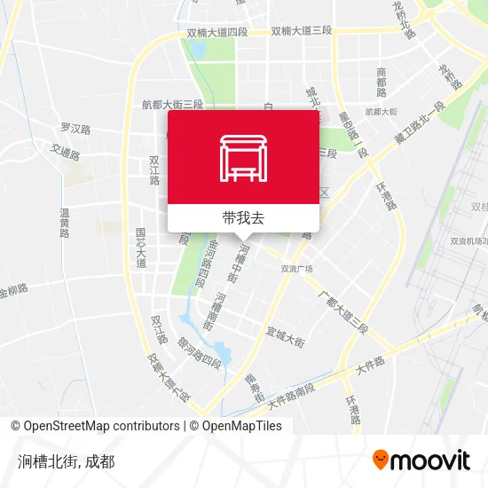 涧槽北街地图
