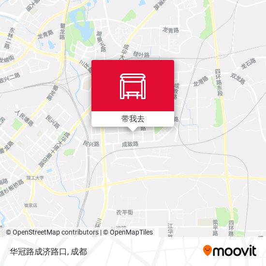 华冠路成济路口地图