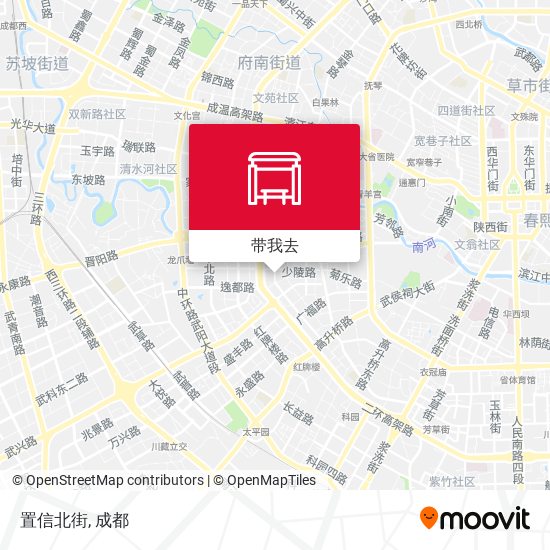 置信北街地图