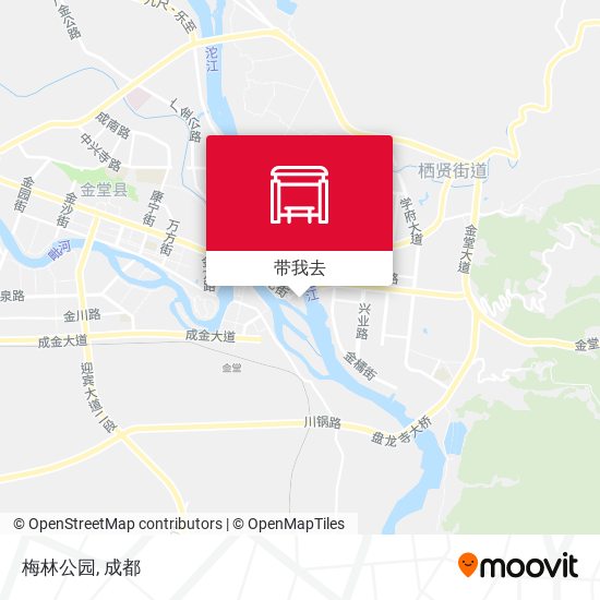 梅林公园地图