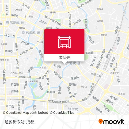 通盈街东站地图