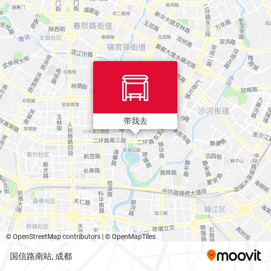 国信路南站地图