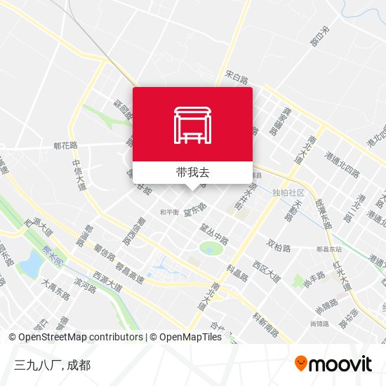三九八厂地图