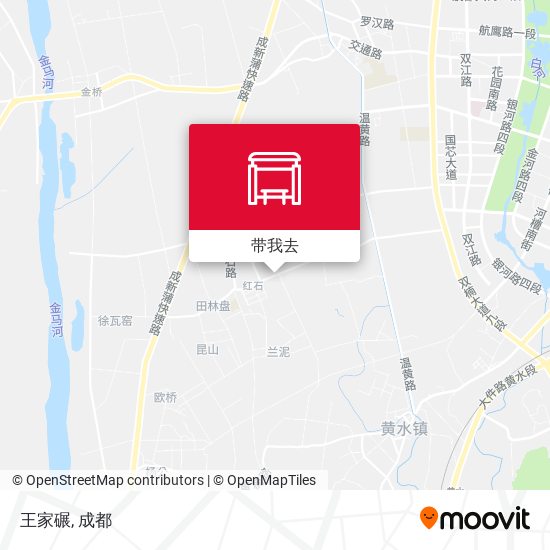 王家碾地图