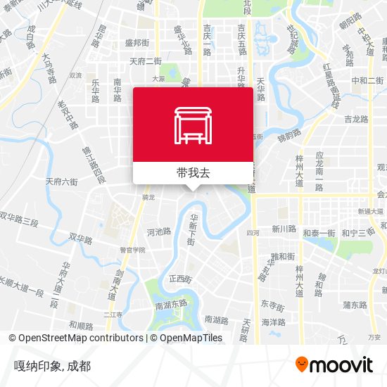 嘎纳印象地图