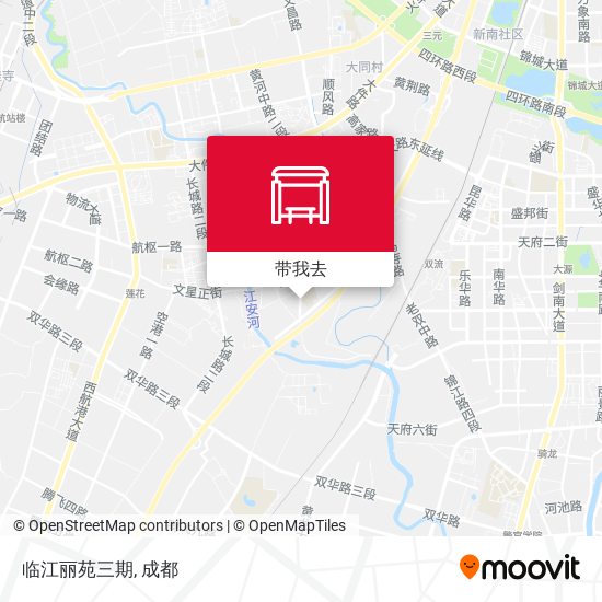 临江丽苑三期地图