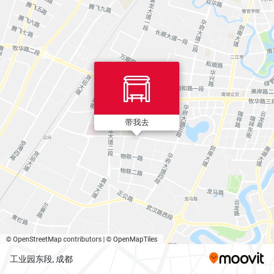工业园东段地图