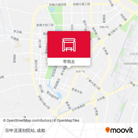 宗申流溪别院站地图