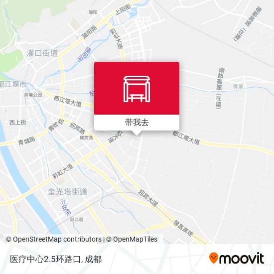 医疗中心2.5环路口地图