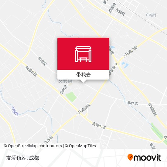 友爱镇站地图