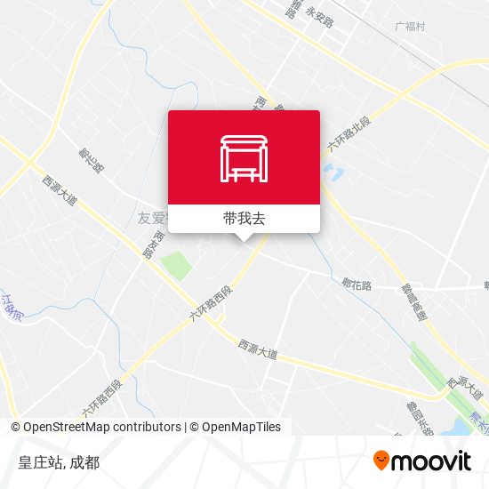 皇庄站地图