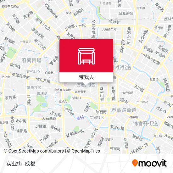 实业街地图